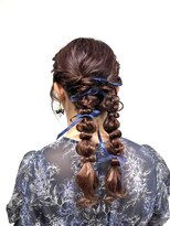 ヒュミ(hymy) 結婚式参列に♪/お呼ばれヘア/おとなっぽヘア/ゆるふあ/ロング