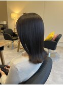 ＊まとまりのある外ハネ艶髪ミディアムヘア＊