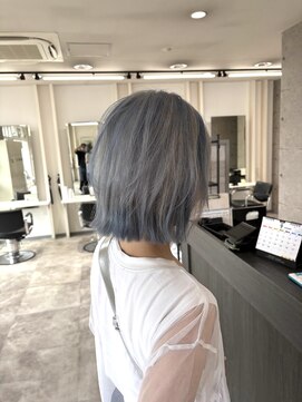 グランツ(Glanz) シルバー×ブルーデザインカラー