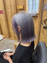 アフターニュース 新潟(afternews)&nbsp;グレージュ/インナーカラー/ダブルカラー/ケアブリーチ/髪質改善