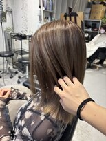 インク(inc)&nbsp;ハイライト/ベージュカラー/レイヤーカット