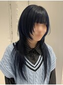 シャギーカット/ハッシュカット/クラゲヘアー/クラゲウルフ