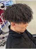 名古屋ホワイトメッシュパーマブリーチツイストスパイラルパーマ
