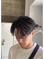 メンズギフト(men's GIFT)&nbsp;刈り上げツーブロックフェザーパーマメンズマッシュ