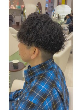 ふわっとマッシュパーマ