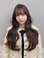 クム(kumu)&nbsp;韓国へア/レイヤー/顔周り/ボブ/透明感カラー
