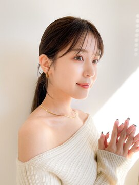 グローブス オモハラ(THE GLOBES OMOHARA) レイヤーカット　顔まわりカット　前髪カット　美髪矯正