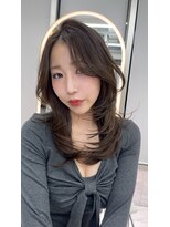 ロンドルピナス 小倉(Lond Lupinus)&nbsp;ミディアムレイヤーカット/似合わせカット/大人ガーリー/20代