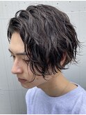 横浜西口波巻きパーマツイストスパイラルパーマセンターパート