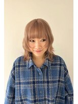 ロマリア 渋谷 渋谷宮益坂(Lomalia)&nbsp;ベージュレイヤーカット[渋谷駅/ダブルカラー/ケアブリーチ]