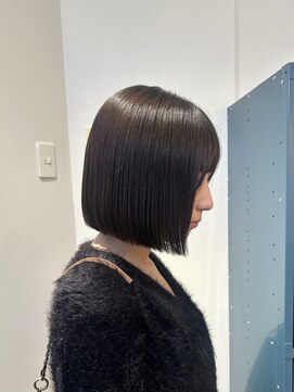 ラランジェ 緑井店(LARANJE) 切りっぱなしボブ