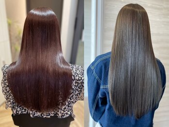 ノア 太宰府(noa)の写真/【太宰府】ワンランク上の技術で仕上げる髪質改善トリートメントで、理想のうるツヤ美髪へと導きます＊