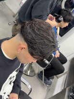 グルーマーズトウキョウ(GROOMER/S TOKYO)&nbsp;メンズ/刈り上げセンターパート/リバースセンターパート