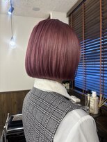 ルクス(Lux) hairLux浜松天王・三ヶ日・大人艶髪ピンクカラー