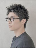 刈り上げなしスパイキーショート