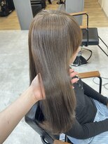 キャプチャー 海老名(capture)&nbsp;ブリーチなしWカラーでグレージュ