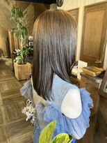 ヘアードレスビュー(hair dress V.I.E.W)&nbsp;セミロング×アースベージュ