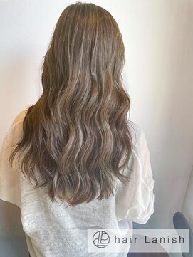 ヘアーラニッシュ 東松戸店(hair Lanish) 外国人風カラー/バニラベージュ/20代30代40代