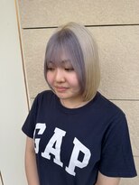 グート ヘアーメイク(gut HAIR MAKE)&nbsp;ブロンド×デザインカラー