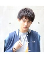 ネイビー(NAVY)&nbsp;NAVY 恭平 【ソフトエアドライパーマ】×ナチュラルショート☆