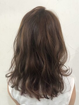 ネオリーブアオバ 高田馬場店(Neolive aoba) 【高田馬場/aoba】ベージュカラーで作るセミディ♪