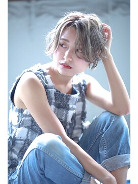 マイルス(MILES) 【MILES】センターパート×センシュアルショート