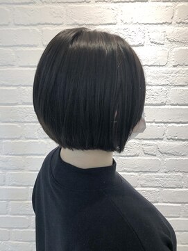 デイジー インデックスヘア 大島店(DAISY index hair) ”DAISY大島店” 首回りスッキリボブ 切りっぱなしボブ 小顔