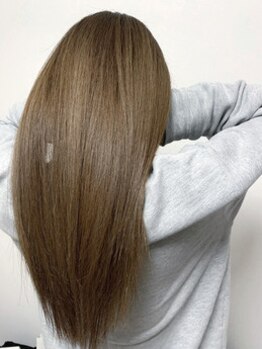 アーサス ヘアー デザイン 立川店(Ursus hair Design by HEADLIGHT)の写真/≪髪質改善tokioトリートメント×ナチュラル縮毛矯正+カット¥12500≫で私史上最高の仕上がりに♪