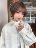 絶壁解消20代30代40代大人かわいいショートボブ