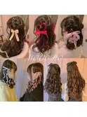 コンサートヘアアレンジ