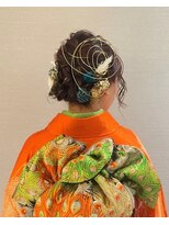 ヘアーサロン TLP 水引きヘアセット