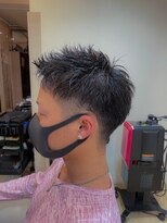 22年秋 メンズ ベリーショートの髪型 ヘアアレンジ 堺 なかもず 深井 狭山 河内長野 鳳 人気順 ホットペッパービューティー ヘアスタイル ヘアカタログ