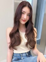 ベレーザ 渋谷(BELEZA)&nbsp;ba1177透明感黒髪トリートメントアッシュブラックウェーブ巻き