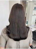 チョコレートカラー /オージュア/髪質改善/前髪/韓国