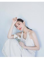 韓国風/おくれ毛/ヘアメイク/ヘアアレンジ/ヘアセット