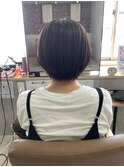 小顔補正立体カット