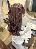 ヘアセット シャンプーアンドスパ専門店 ウルー(Uruu) 【ハーフツイン】天神/天神駅/ヘアセット/早朝