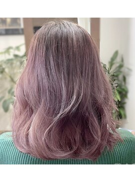 ヘアー ラウンジ コン モア(hair lounge Comme moi) ヴェールラベンダーカラー