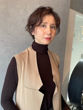 イトシテ 大人パーマショート【本多身和子】