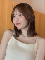 ガーデンヨコハマエスト(GARDEN YOKOHAMA est)&nbsp;外ハネボブ　イメチェン　美髪　切りっぱなし　ミディアム