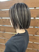ファーチ(Fir-chi) 切りっぱなし☆ハイライトボブ