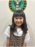 ブリーチなし　キッズグラデーションカラー