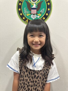 ヘアーメイク ララ(HAIR MAKE LALA) ブリーチなし　キッズグラデーションカラー