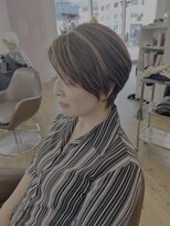 コワファースト 別府&nbsp;ナチュラルショート×ハイライト