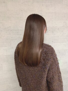 シャルムヘアー(charme hair) 髪質改善水素カラー×艶ブラウン☆