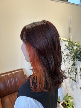 ヘアーアンドスパ ルーチェ(hair&spa Luce) イヤリングカラー