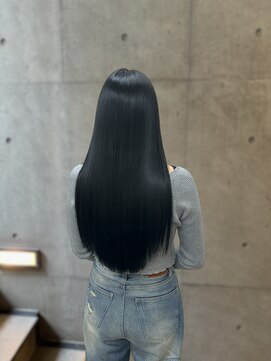エッセンシア 表参道店(ESSENCIA) 【髪質改善】髪質改善ストレート×マリアージュブルー