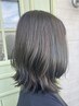 カット+オーガニックカラー＋炭酸ヘアエステ     ￥11500