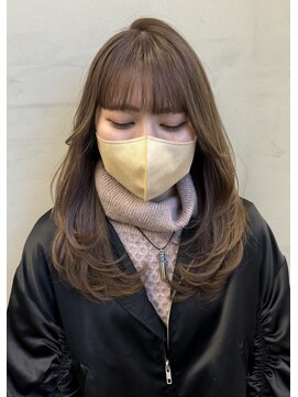 ジーナ 大宮(Zina) インナーカラー × レイヤーカット