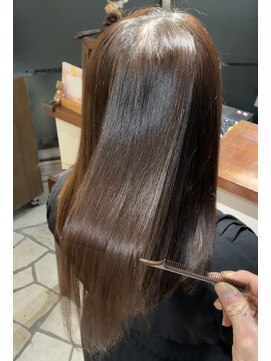 ヘアリゾート粋 ドゥオ 新宿南口店(dua) 縮毛矯正　ウトエト＆髪質改善トステア配合